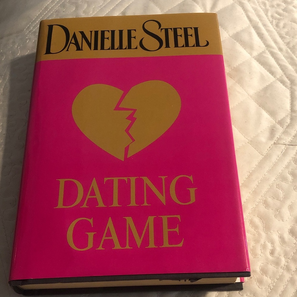 Dating Game Hardcover Book - Pink & Gold